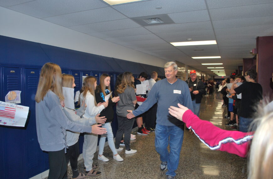 Pleasant Hills Middle School hosts “Tribute to Troops” on Veterans Day