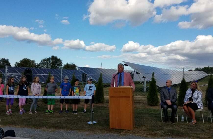 District adds solar field for energy savings