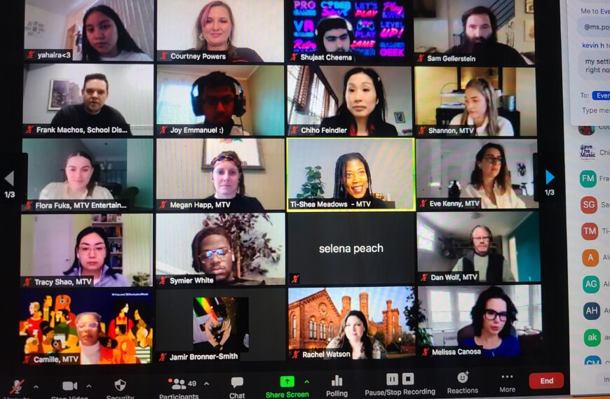 South Philadelphia High students participate in new MTV Workshop