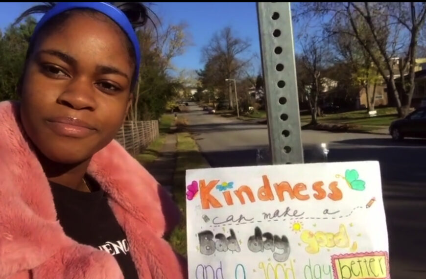 Student artists take art into community with ‘Art Drops’