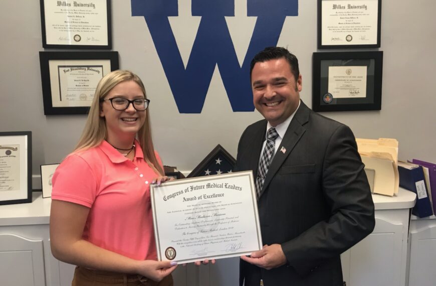 West Scranton senior earns award from Future Medical Leaders