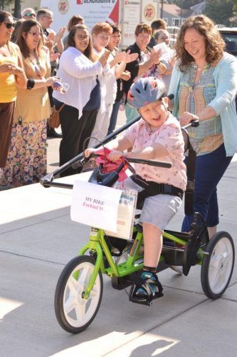 Adaptive bicycles make fun for all