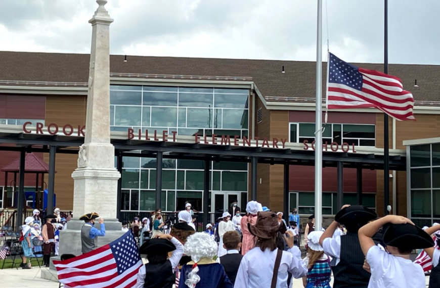 Students commemorate 243rd anniversary of the Battle of Crooked Billet