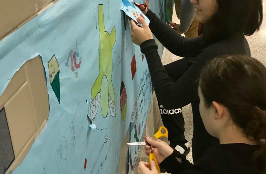 Quakertown German class cuts down its ‘Berlin Wall’