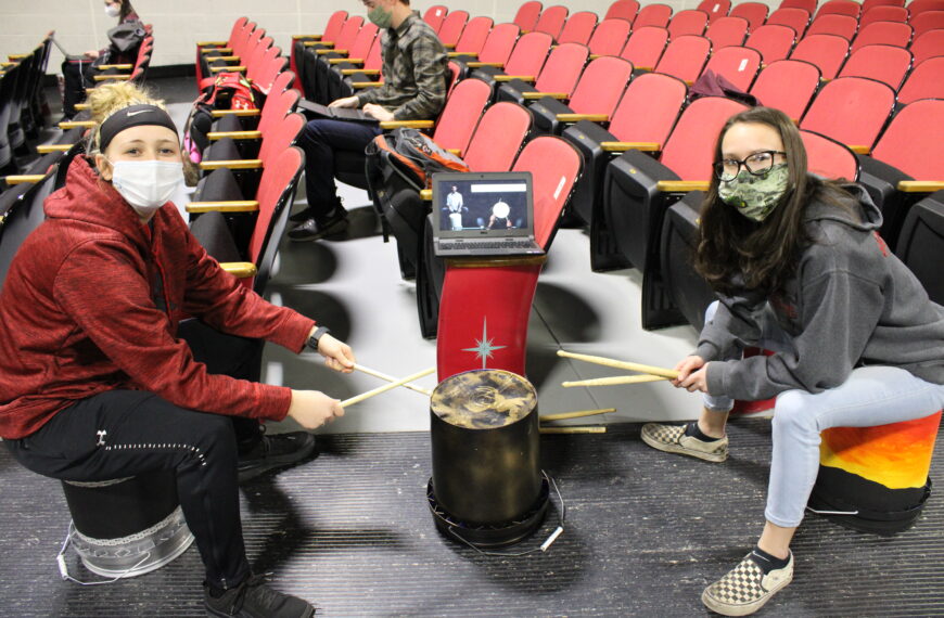 MASD welcomes bucket drumming