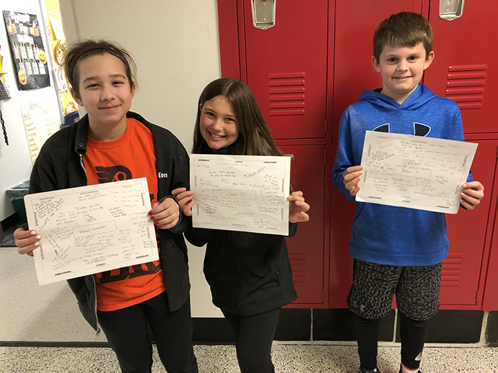 Colonial Elementary celebrated No Name-Calling Week with kindness activities