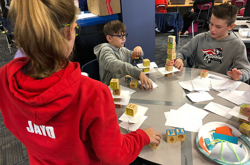 Colonial Middle School students go hands-on with Newton’s Laws of Motion