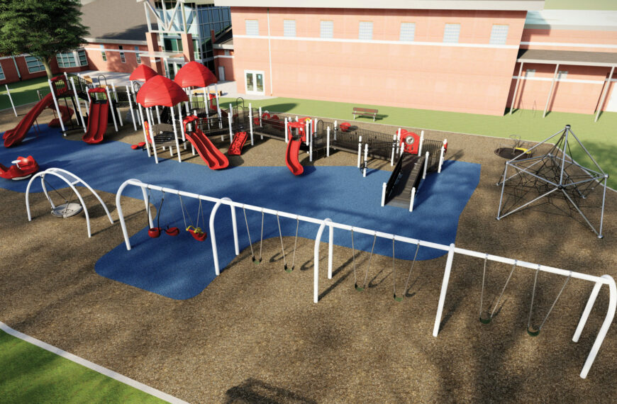 An inclusive playground means enjoyment for all