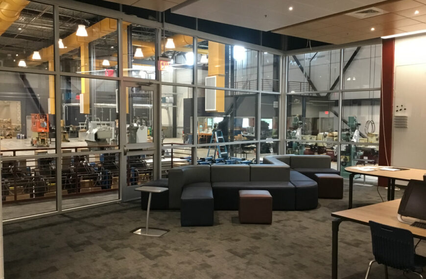 New career and tech center links education, industry and the community