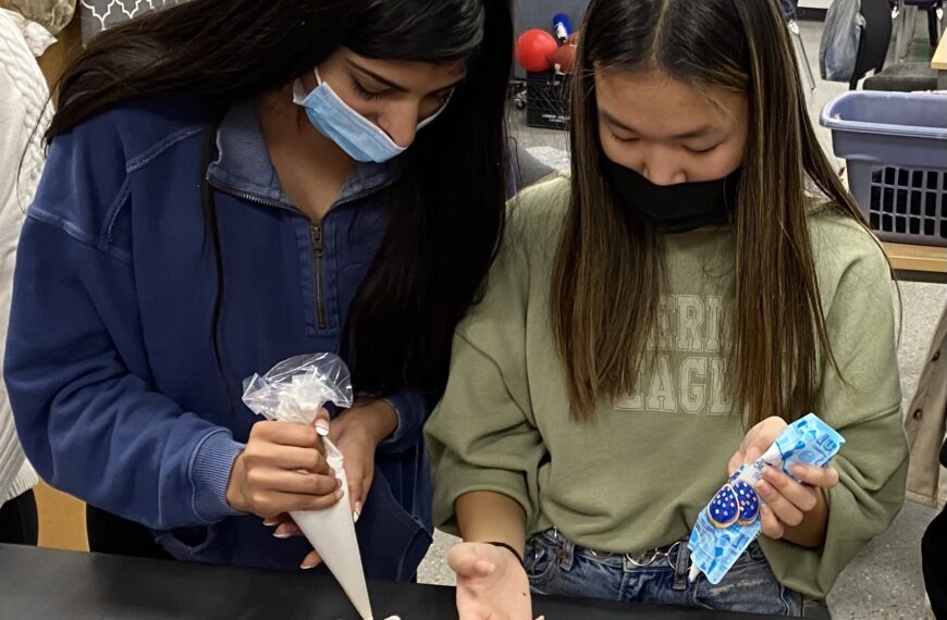 STEM Club gets a tasty lesson in science