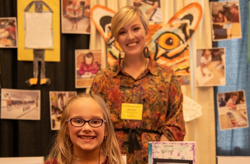 Elementary school showcases cross-curricular learning program