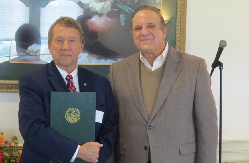 Sen. Andy Dinniman celebrates Oxford Education Foundation’s 25th anniversary