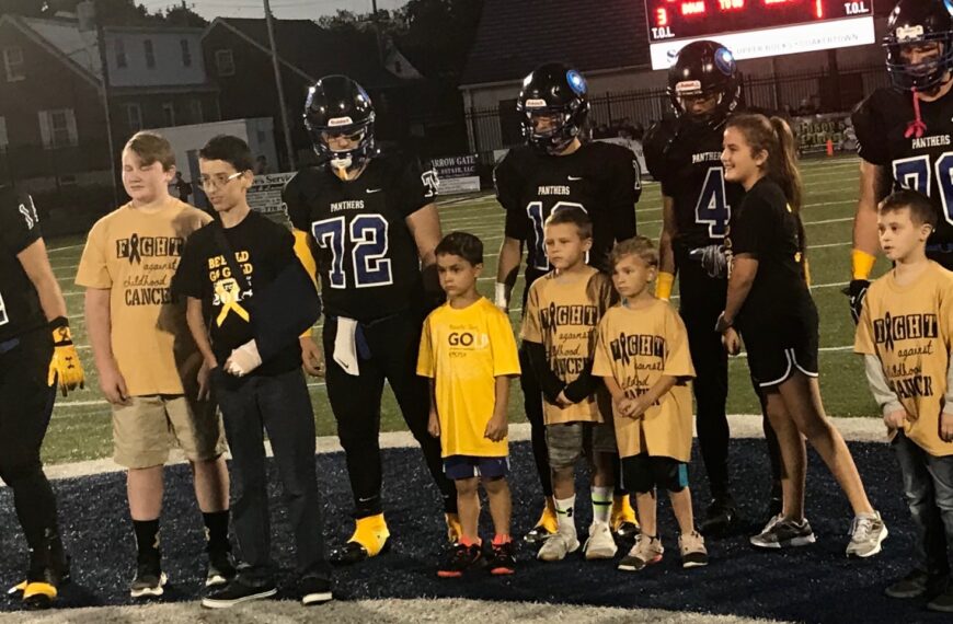 Football program’s 500th win takes backseat to children who ‘fight just to live another day’