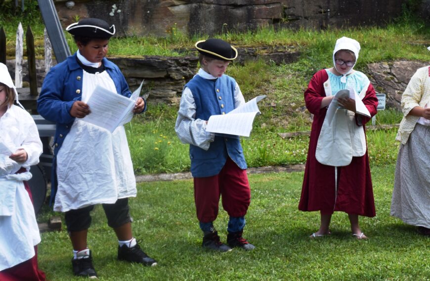 MAES students take a step back in history