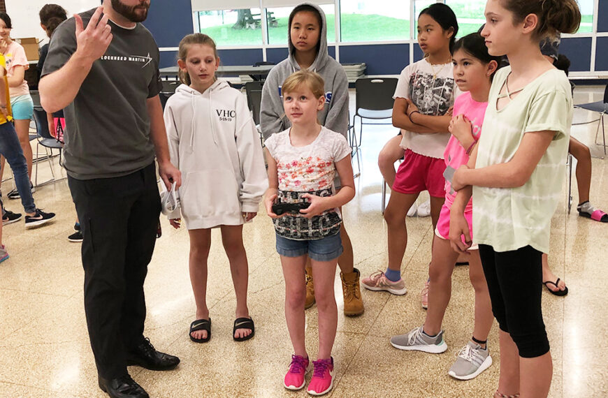 Colonial’s Girls In Technology Summer Academy teamed with Lockheed Martin