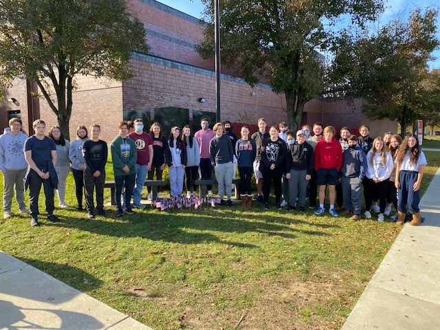 Students and veterans celebrate November 11