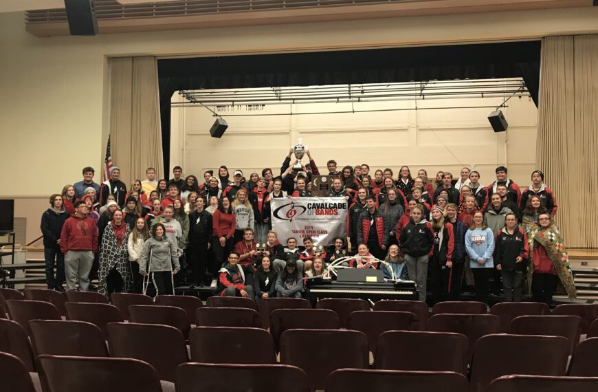 Hempfield Marching Knights named Cavalcade Yankee Open Class Champions