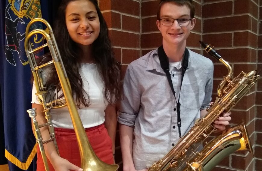 Nationally recognized band seniors from Seneca Valley