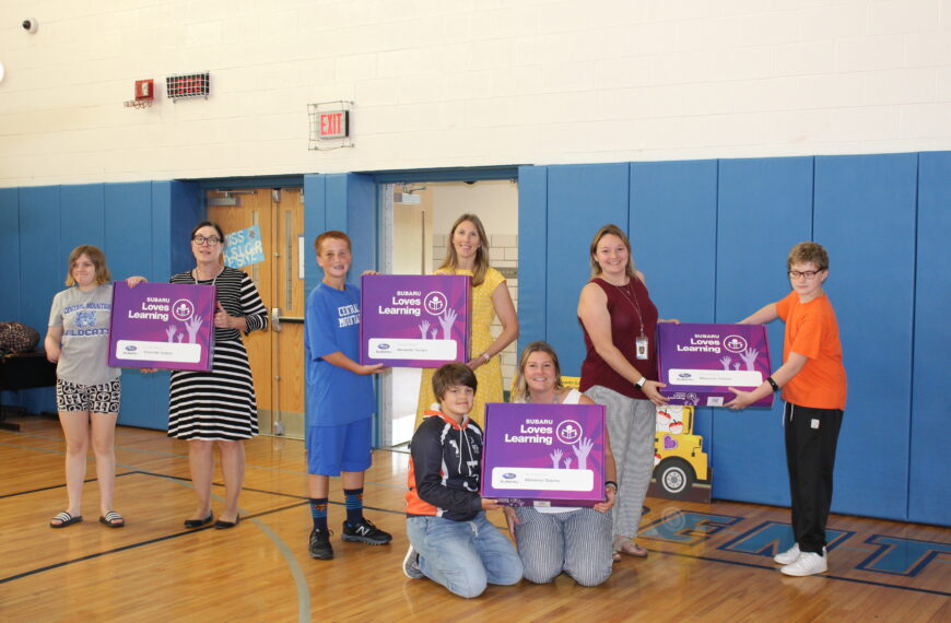 Community partnership benefits middle school students