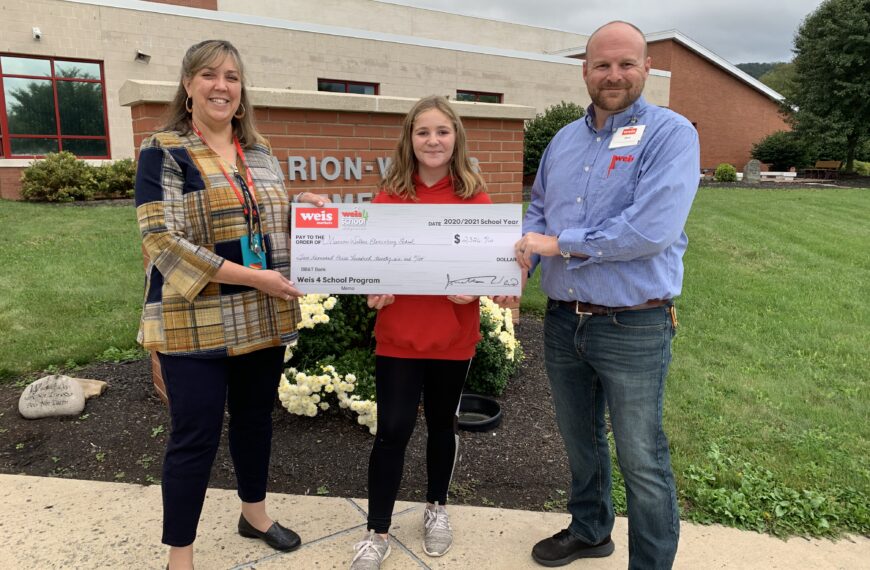 Community partnership helps fund classroom needs