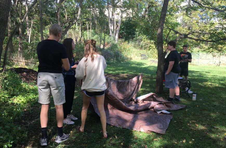 High school PE class brings realistic training to students