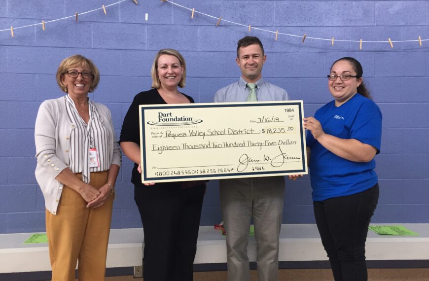 STEM Program Gets Boost from Dart Foundation Grant