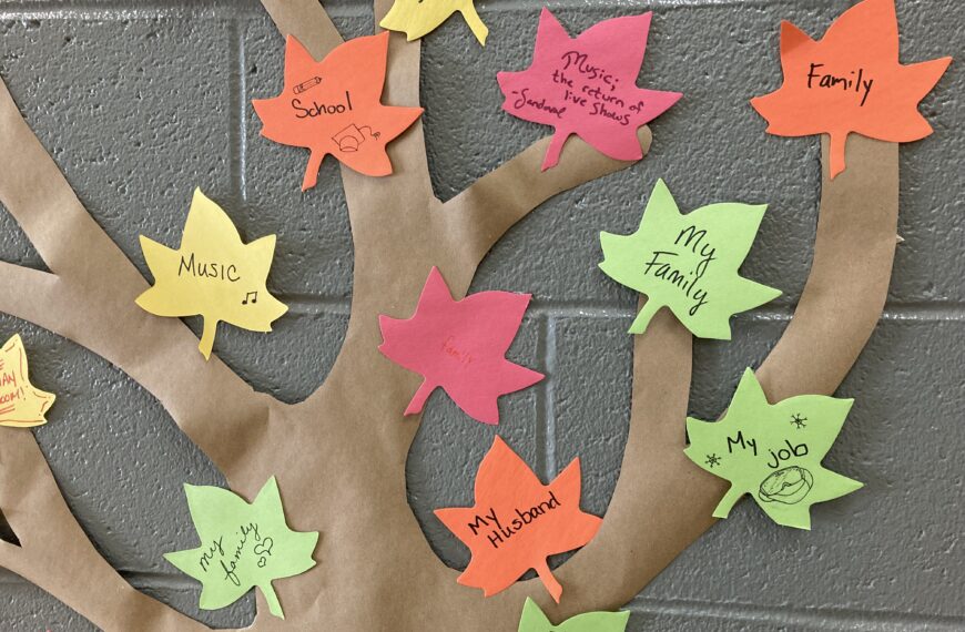 Gratitude Forest highlights appreciation