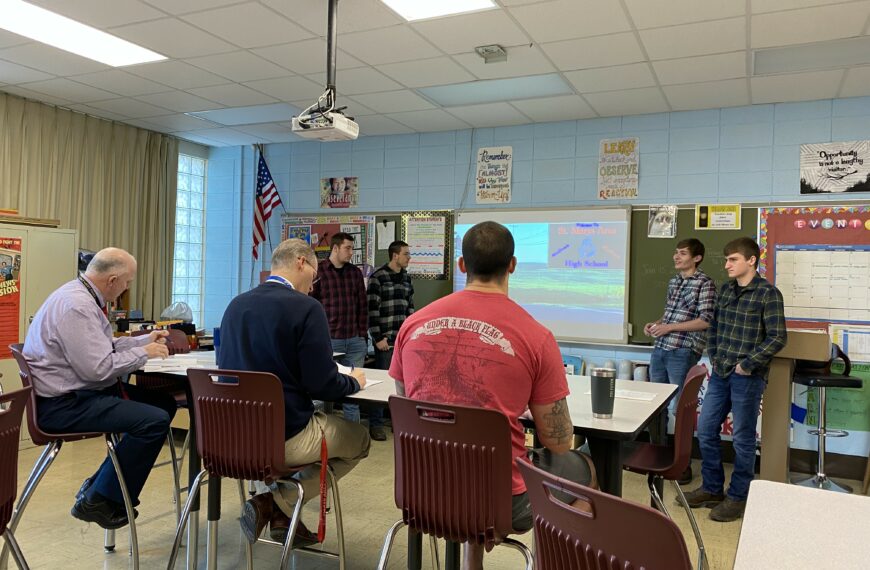 CTE students utilize their talents to increase school spirit