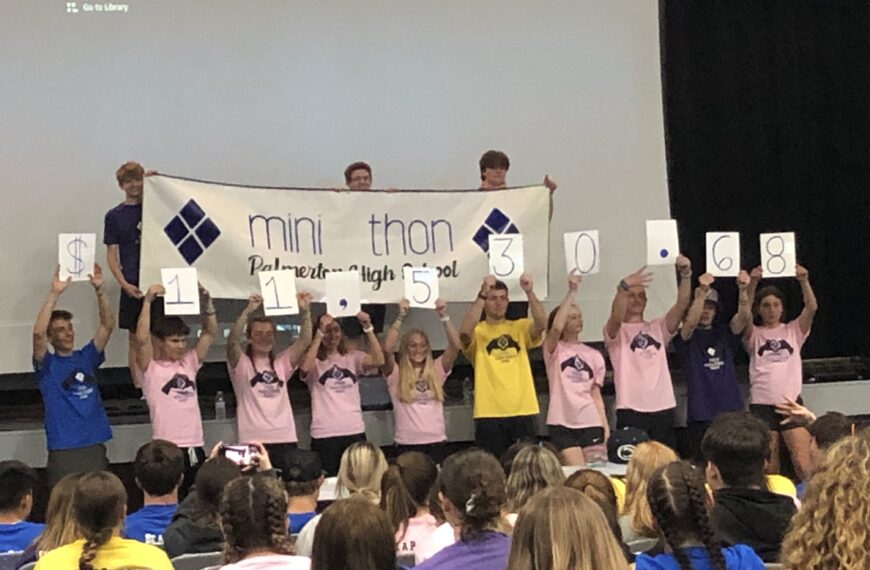 Palmerton Area High School’s mini-THON raises over $11,000