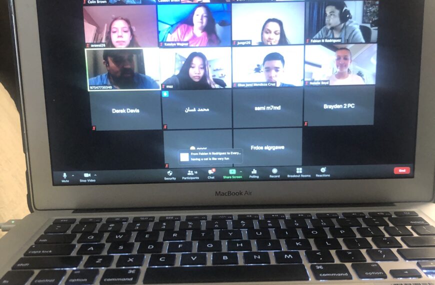 Middle schoolers have virtual international experience