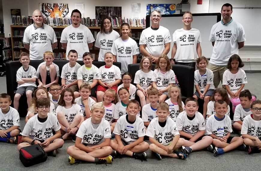 “Kids Coding Camp” inspires creativity