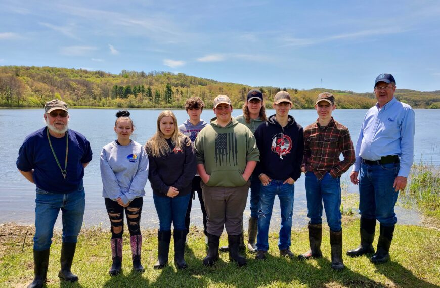 Students raise and release catfish