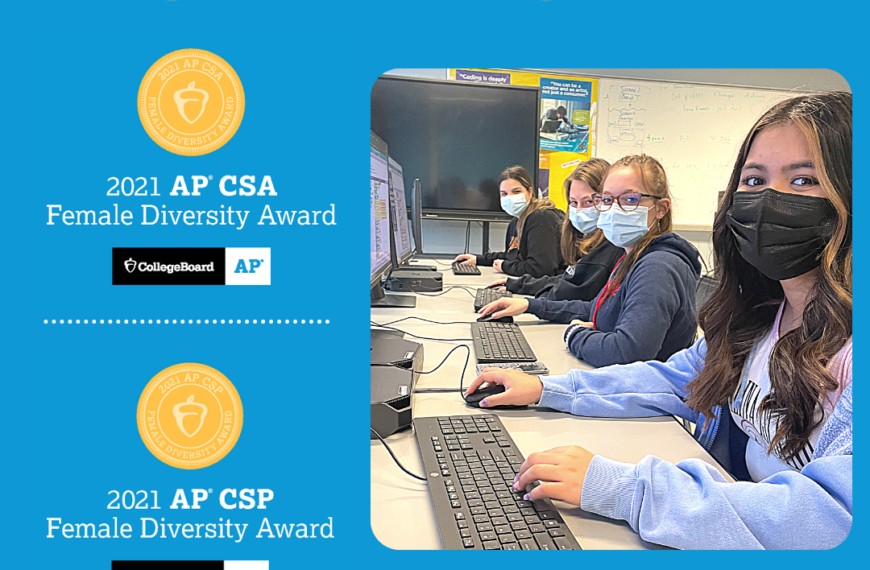 Keystone Oaks High School earns dual AP Computer Science Female Diversity Award