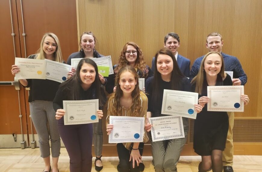 Students present science research in competition