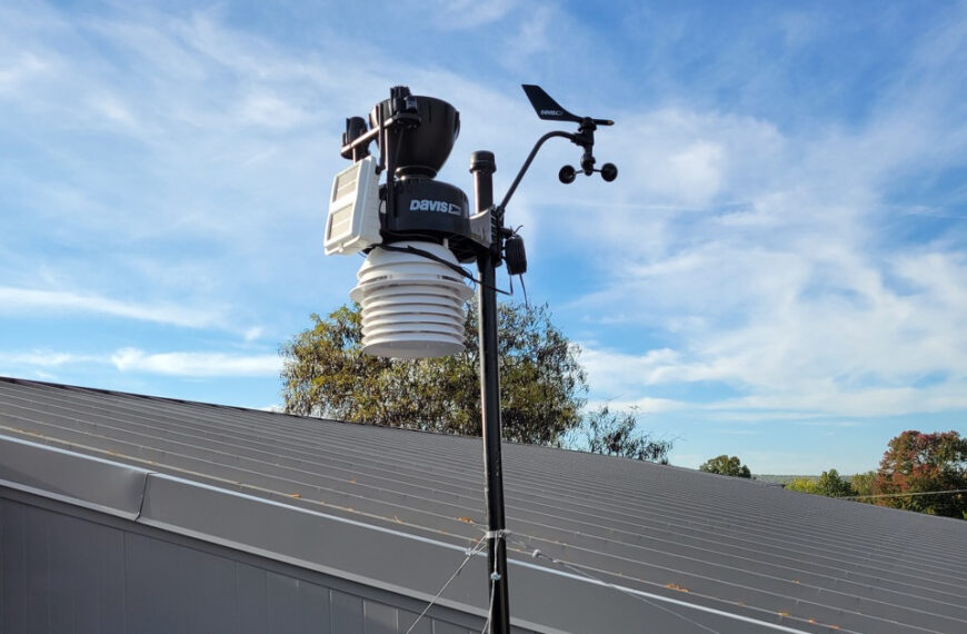 District collaborates with local scientists on weather station