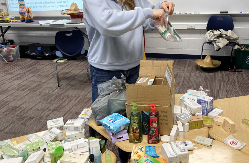 PWHS Language Clubs collected 4,000+ toiletry items for homeless Philadelphians