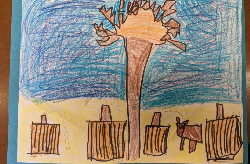 Elementary students showcase artwork in private gallery