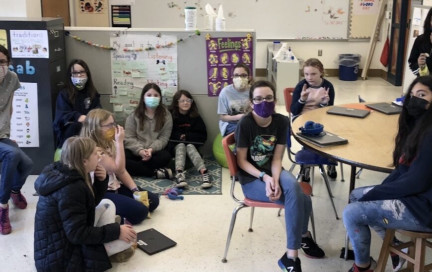 Podcast club helps students develop language, technology skills