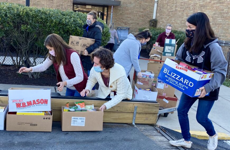 QE food drive collects 2,000 items, $500