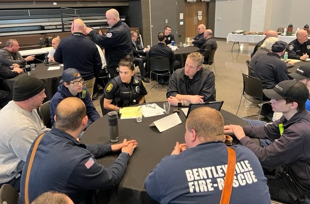 Staff, first responders conduct emergency preparedness exercise