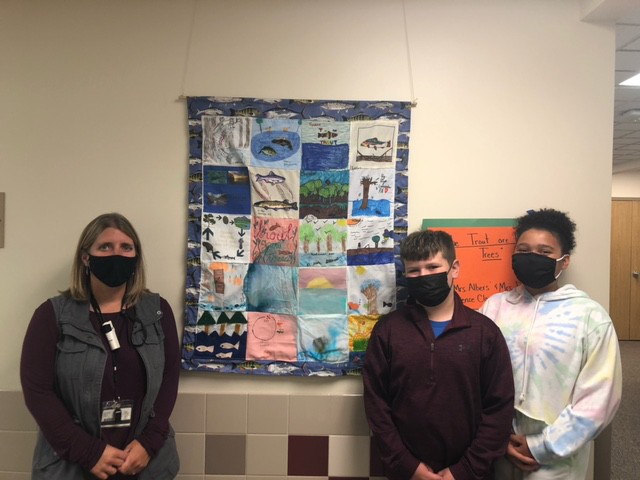 Trout in the Classroom produces Science Quilt