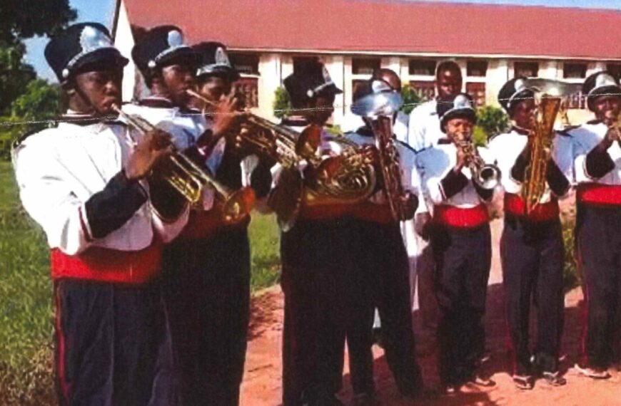 Centennial donates uniforms to Ugandan students