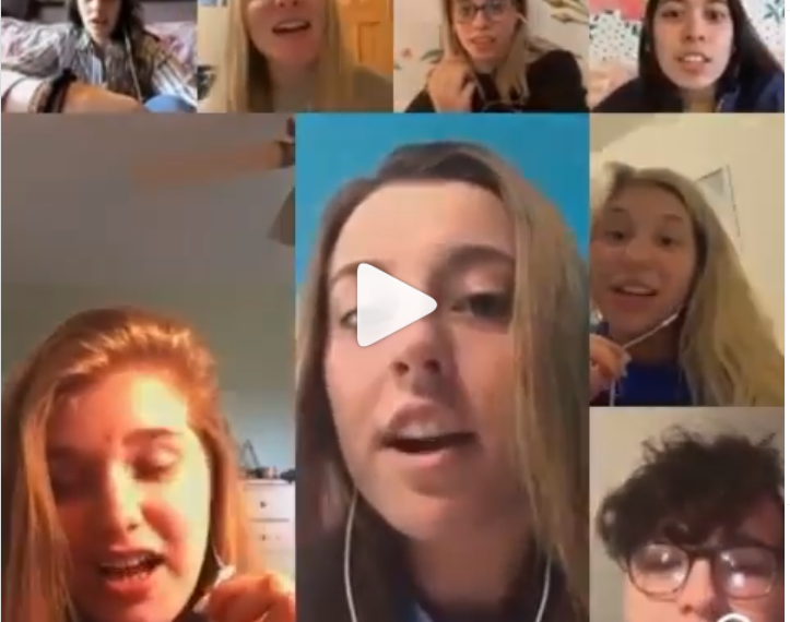 Norwin Theatre students persevere, perform collaborative online musical number