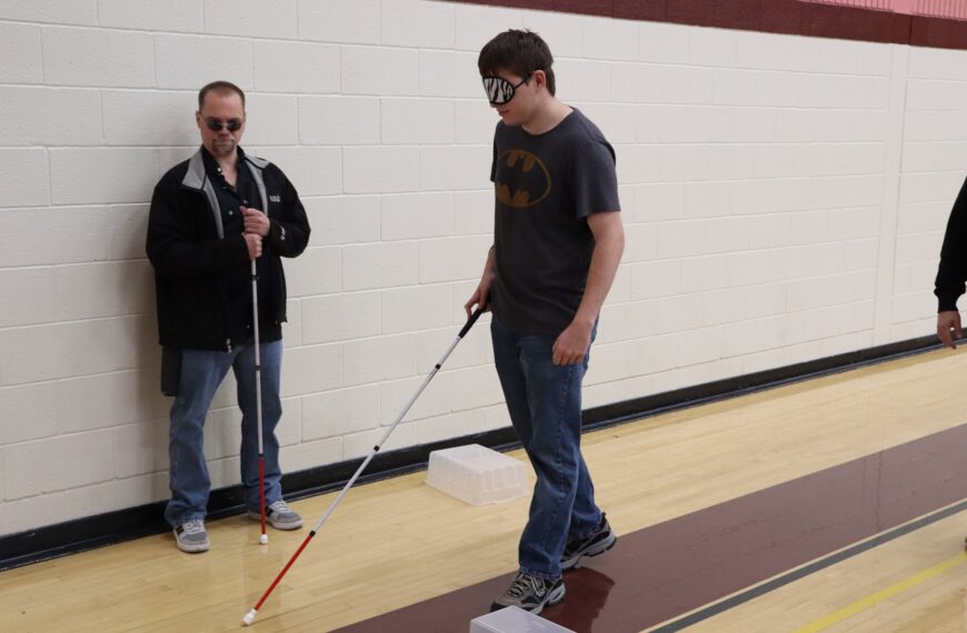 White Cane Day at Cranberry High School