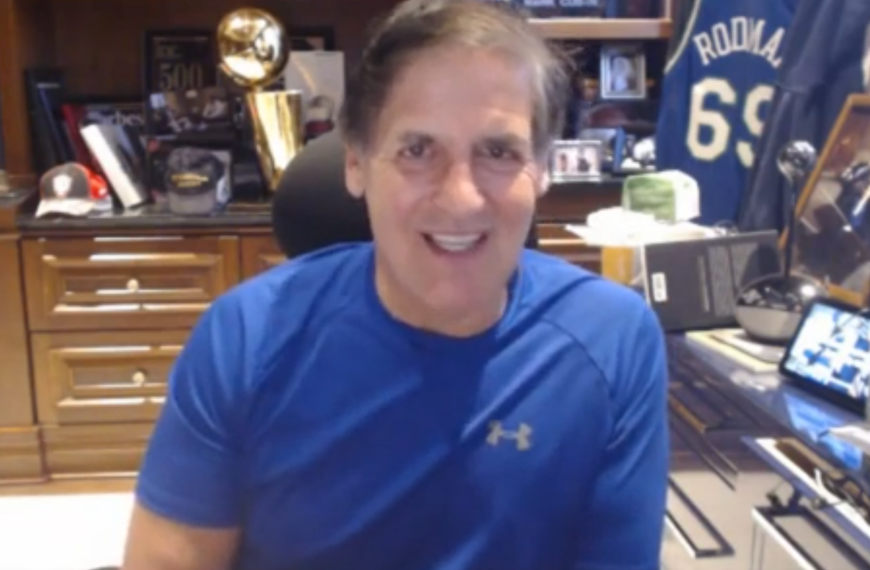 Business class meets with billionaire Mark Cuban