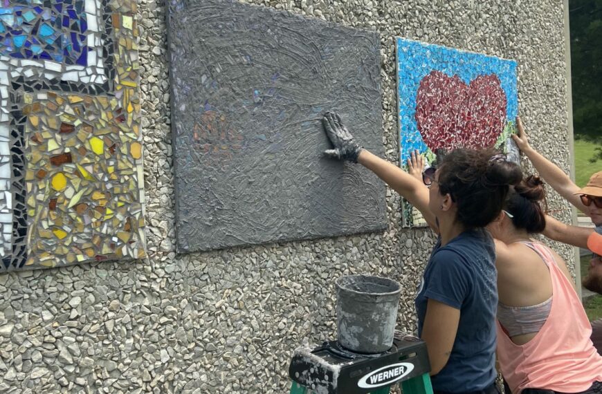 Mosaic project fosters art skills, community spirit