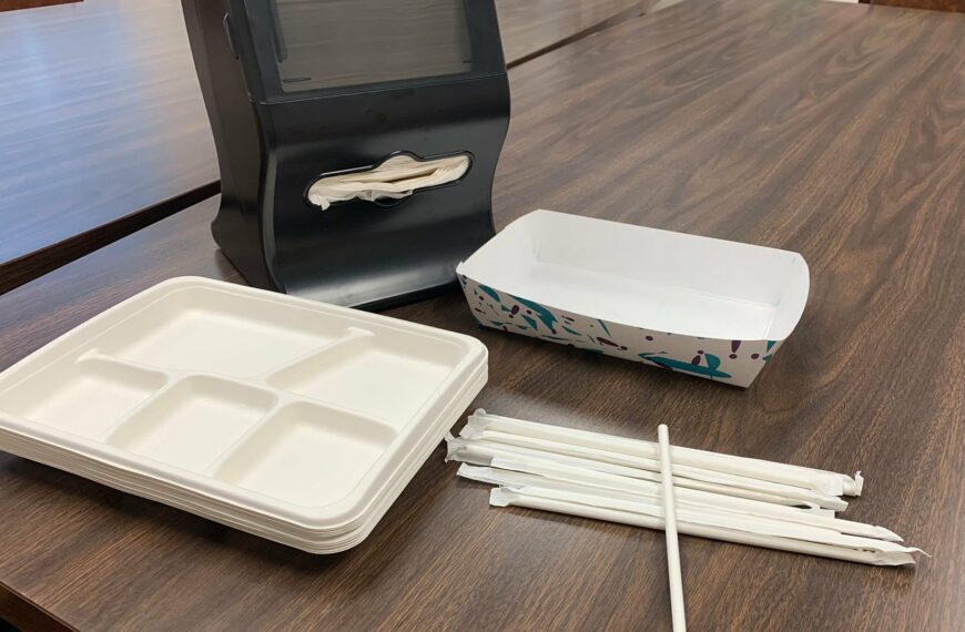 District makes lunchtime more eco-friendly