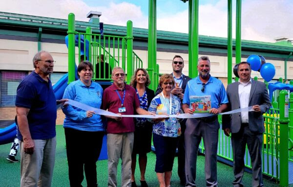 Inclusive social and emotional outdoor learning courtyard dedicated